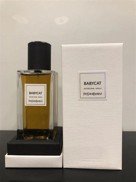 ysl babycat france|YSL baby cat perfume.